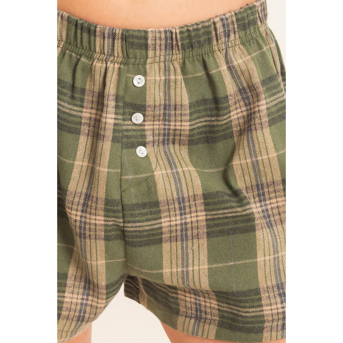 Fern Plaid Shorts