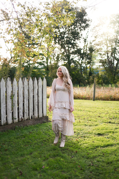 Laurel Lace Dress - Cream