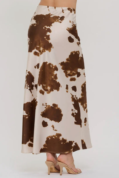 Hide Skirt - Brown