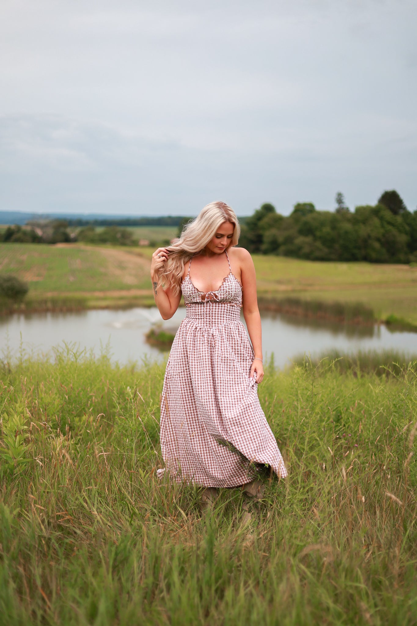 Clover Cottage Midi Dress