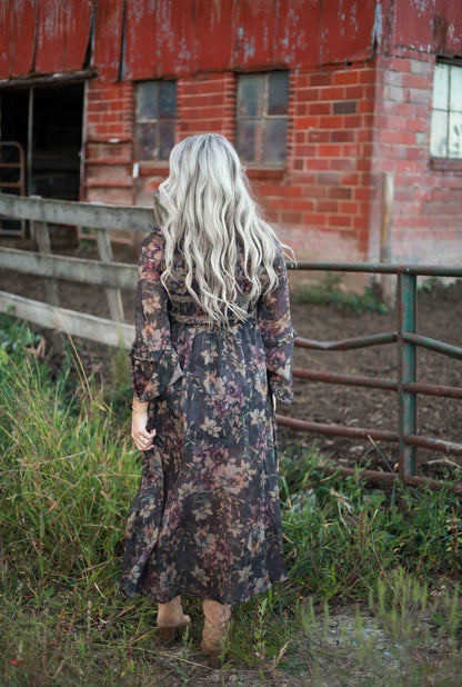 Winewood Petals Maxi Dress