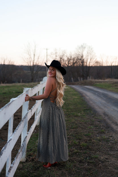 Homestead Gingham Dress