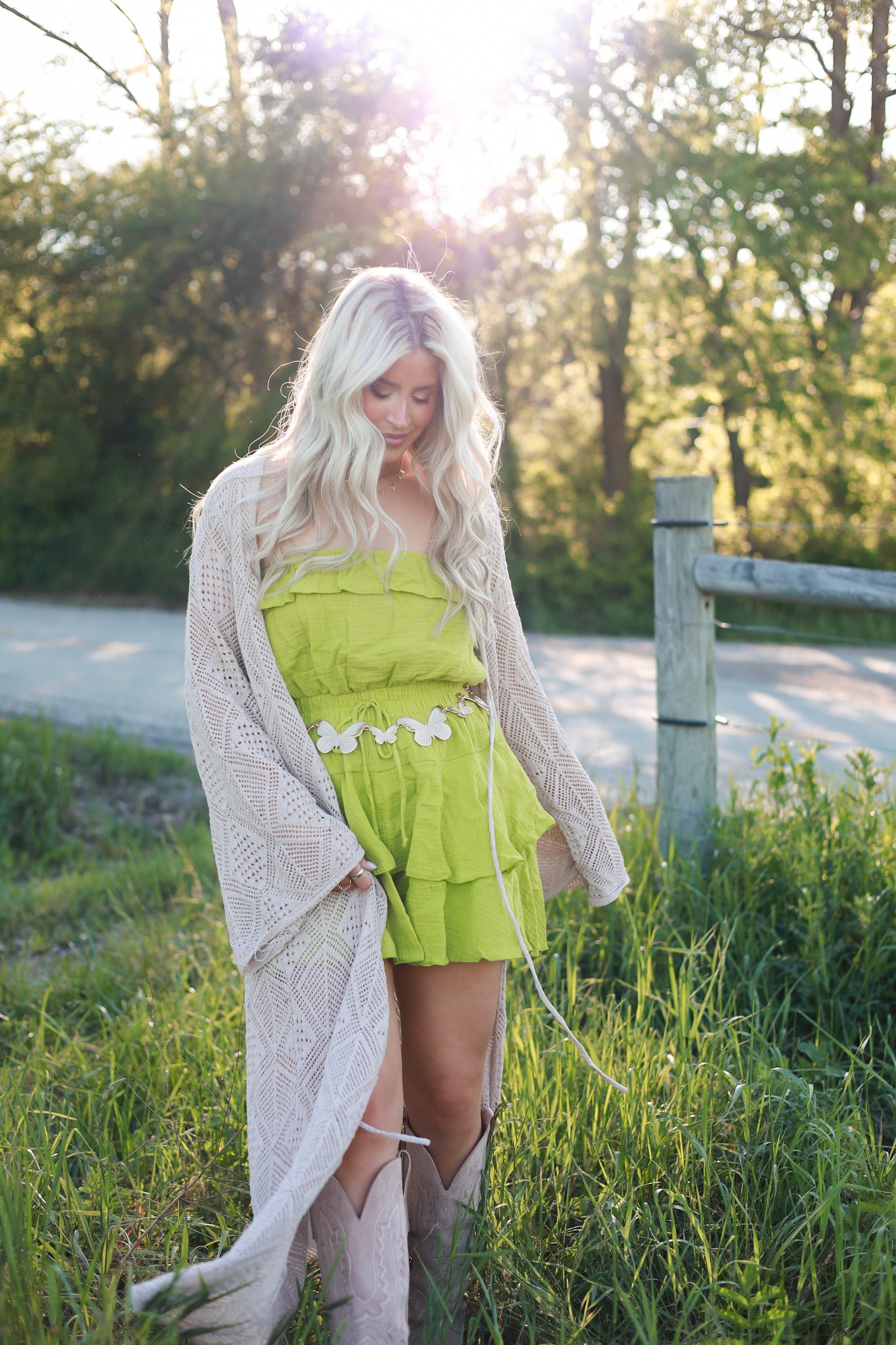 Lime Kiss Romper