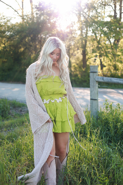 Lime Kiss Romper