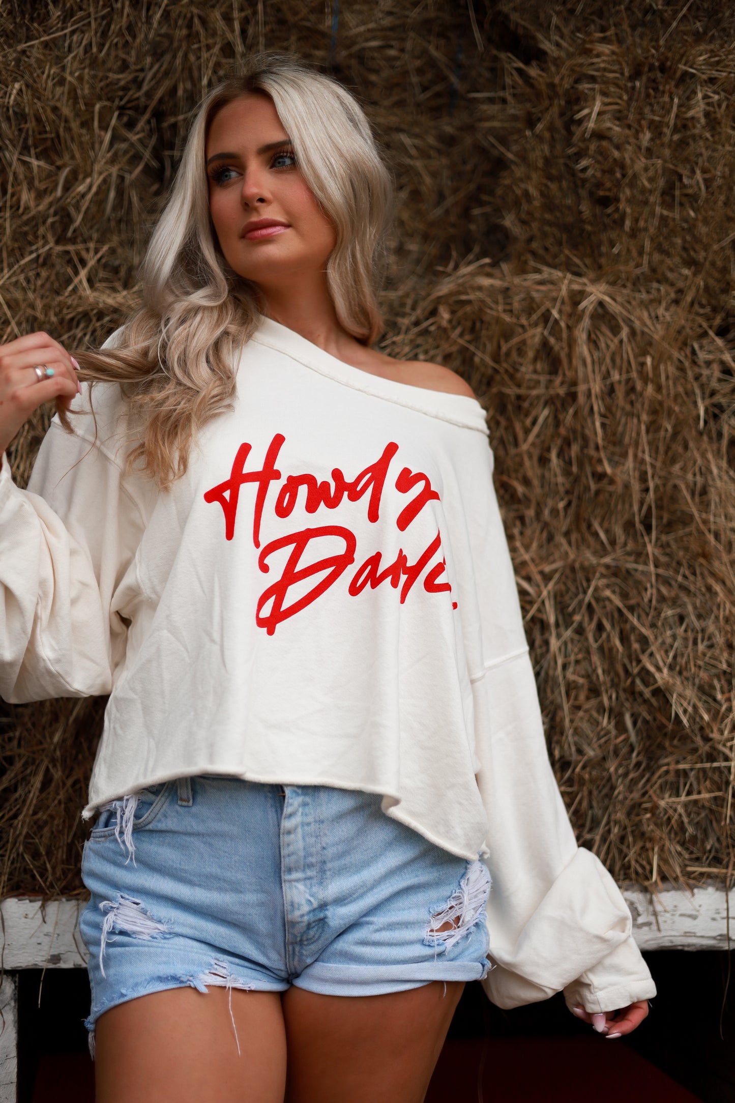 Howdy Darlin' Top - Cream