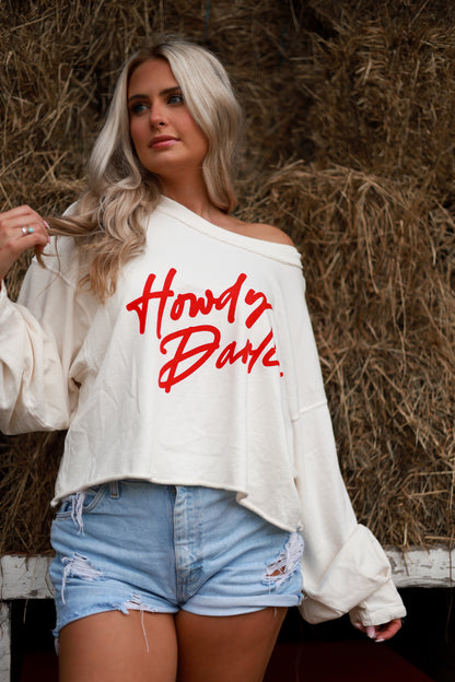 Howdy Darlin' Top - Cream