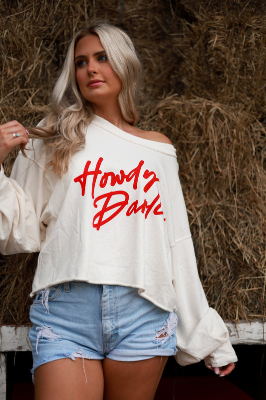 Howdy Darlin' Top - Cream