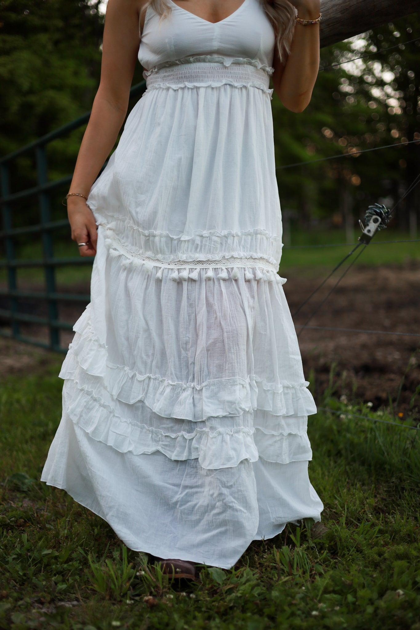Arden Tassel Maxi Dress