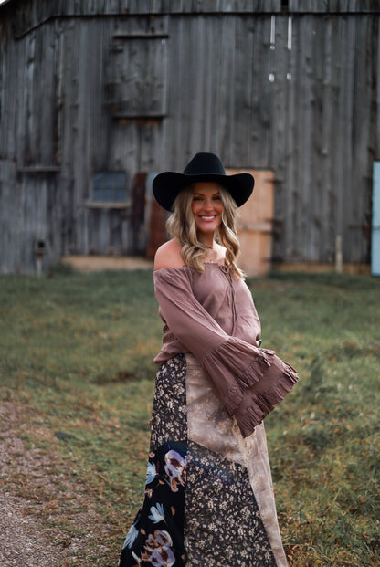 Milk & Honey Top- Mocha