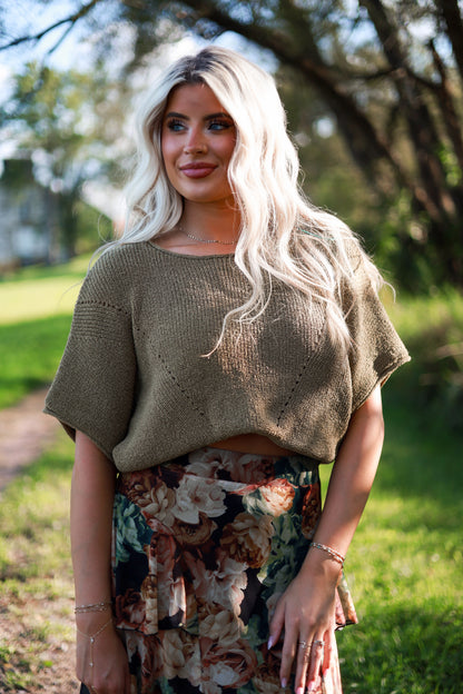 Maude Sweater - Moss