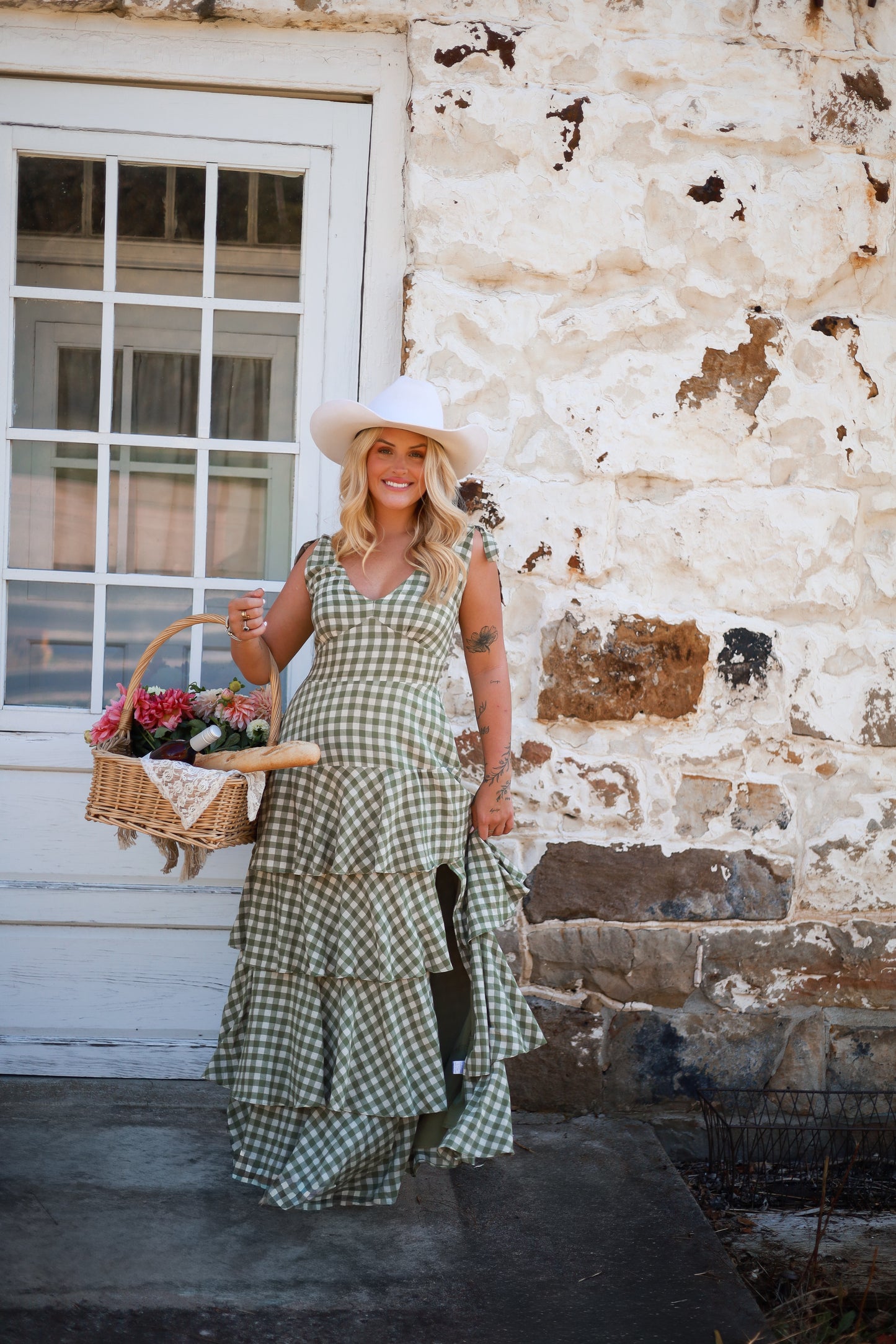 French Countryside Maxi Dress
