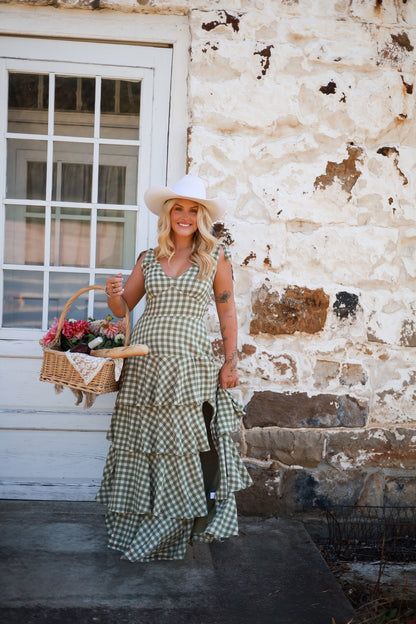 French Countryside Maxi Dress