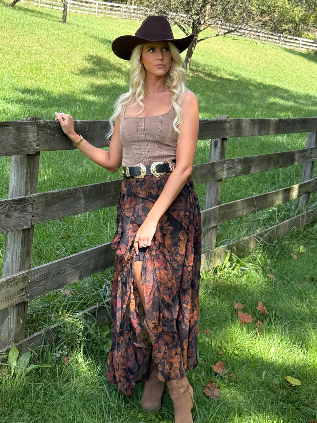 Autumn Bloom Skirt
