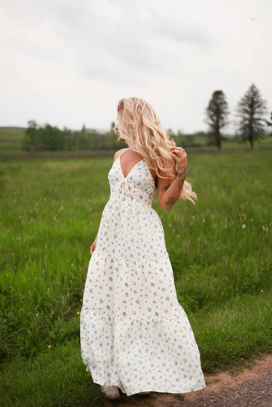 Farmstead Floral Maxi Dress