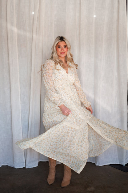 Daffodil Creme Maxi Dress