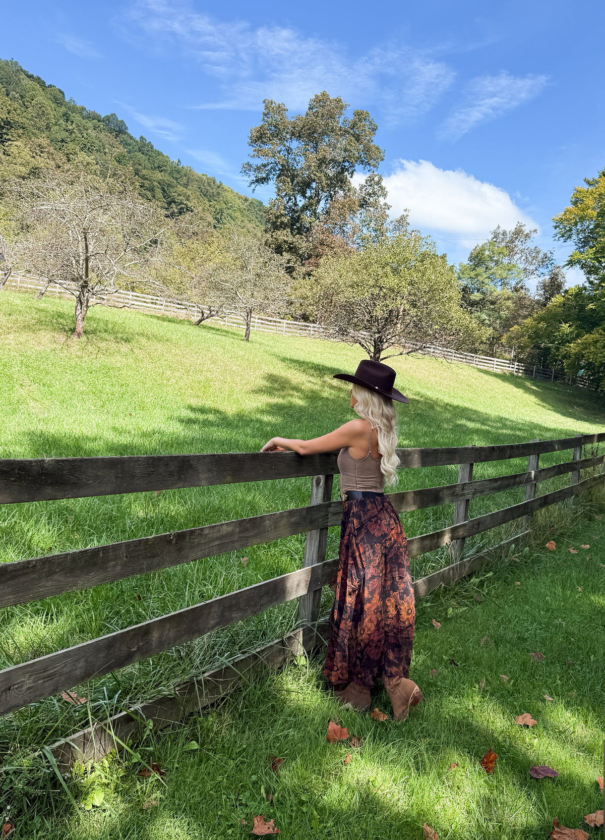Autumn Bloom Skirt
