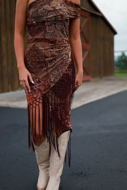Reverie Fringe Dress