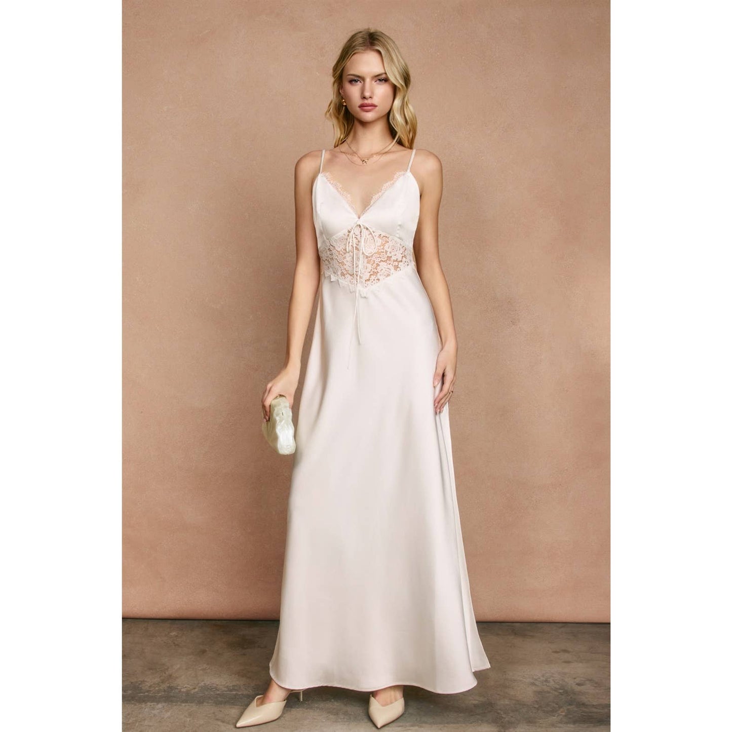 Stallion Dress - White
