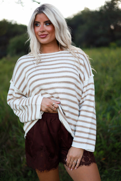 Clover Creek Stripe Sweater