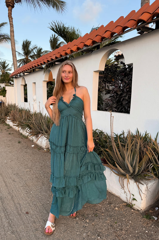 Western Shore Maxi- Teal