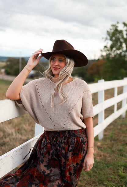 Cider Sweater - Taupe