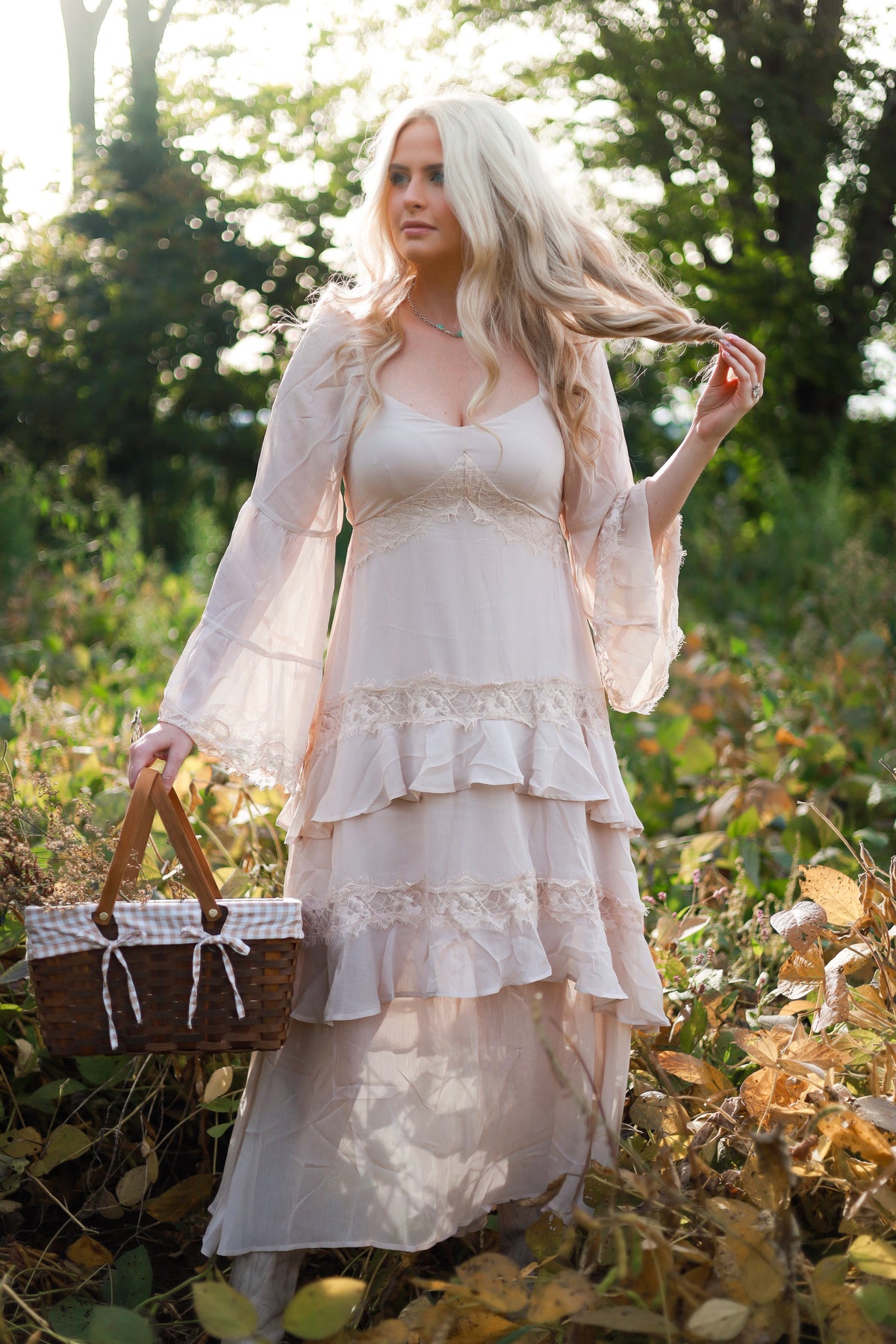 Laurel Lace Dress - Cream
