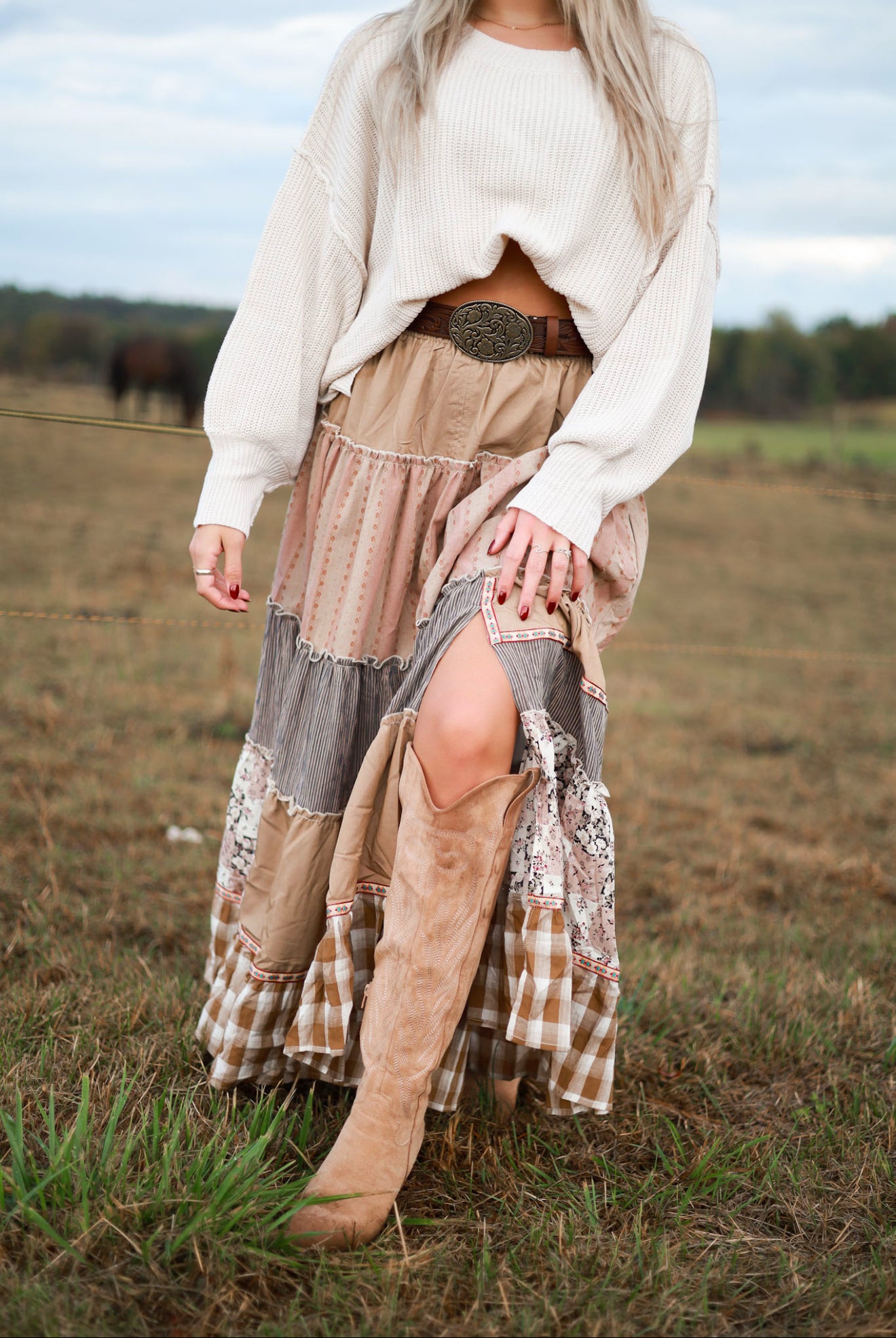 Prairie Patchwork Skirt