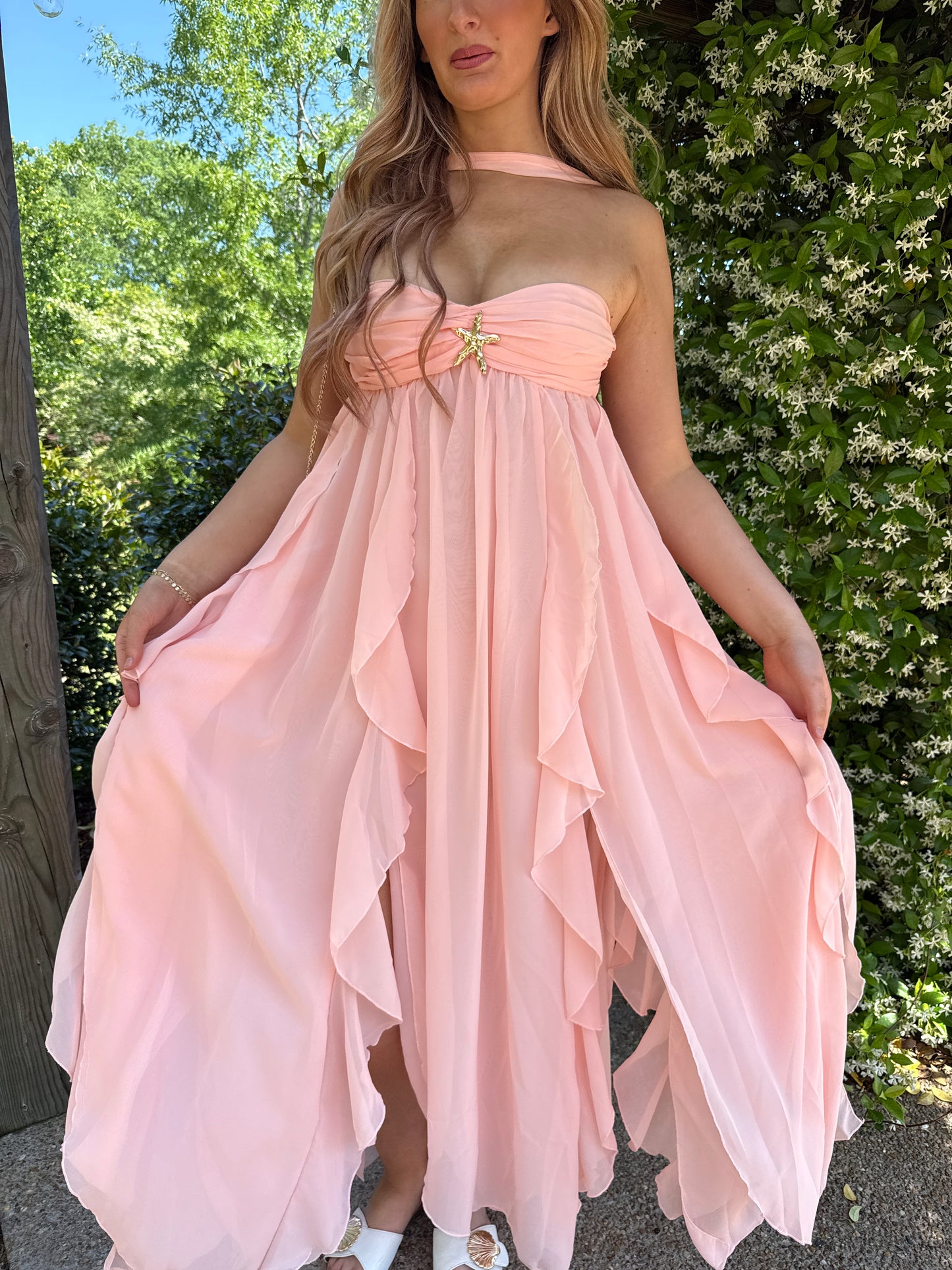 Capri Dress - Guava