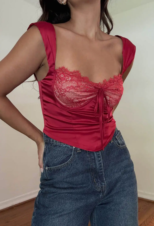 Rodeo Romance Lace Top