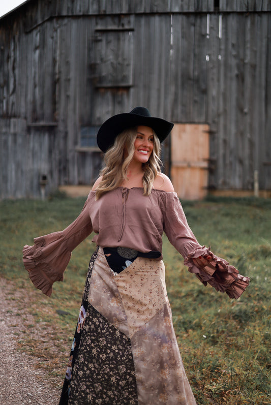 Milk & Honey Top- Mocha