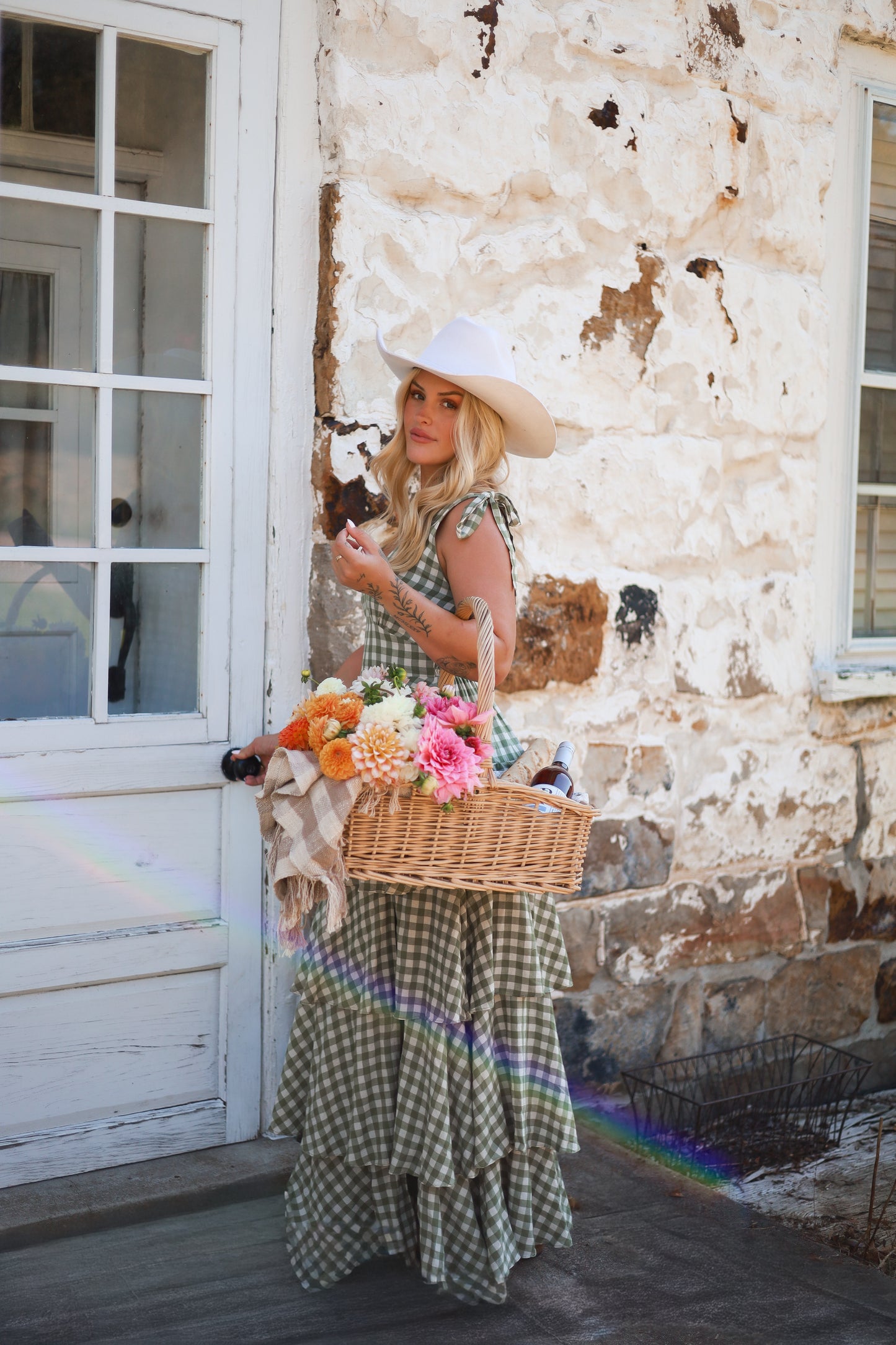 French Countryside Maxi Dress