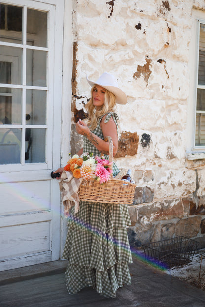 French Countryside Maxi Dress