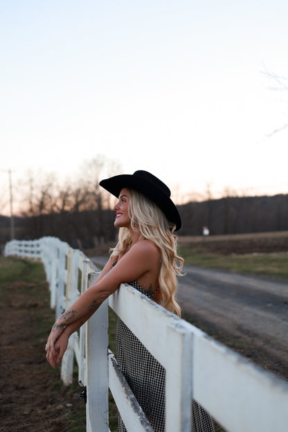 Homestead Gingham Maxi Dress