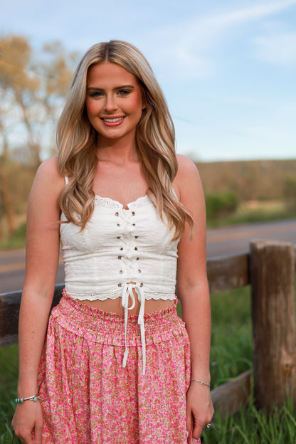 Country Darling Lace Top