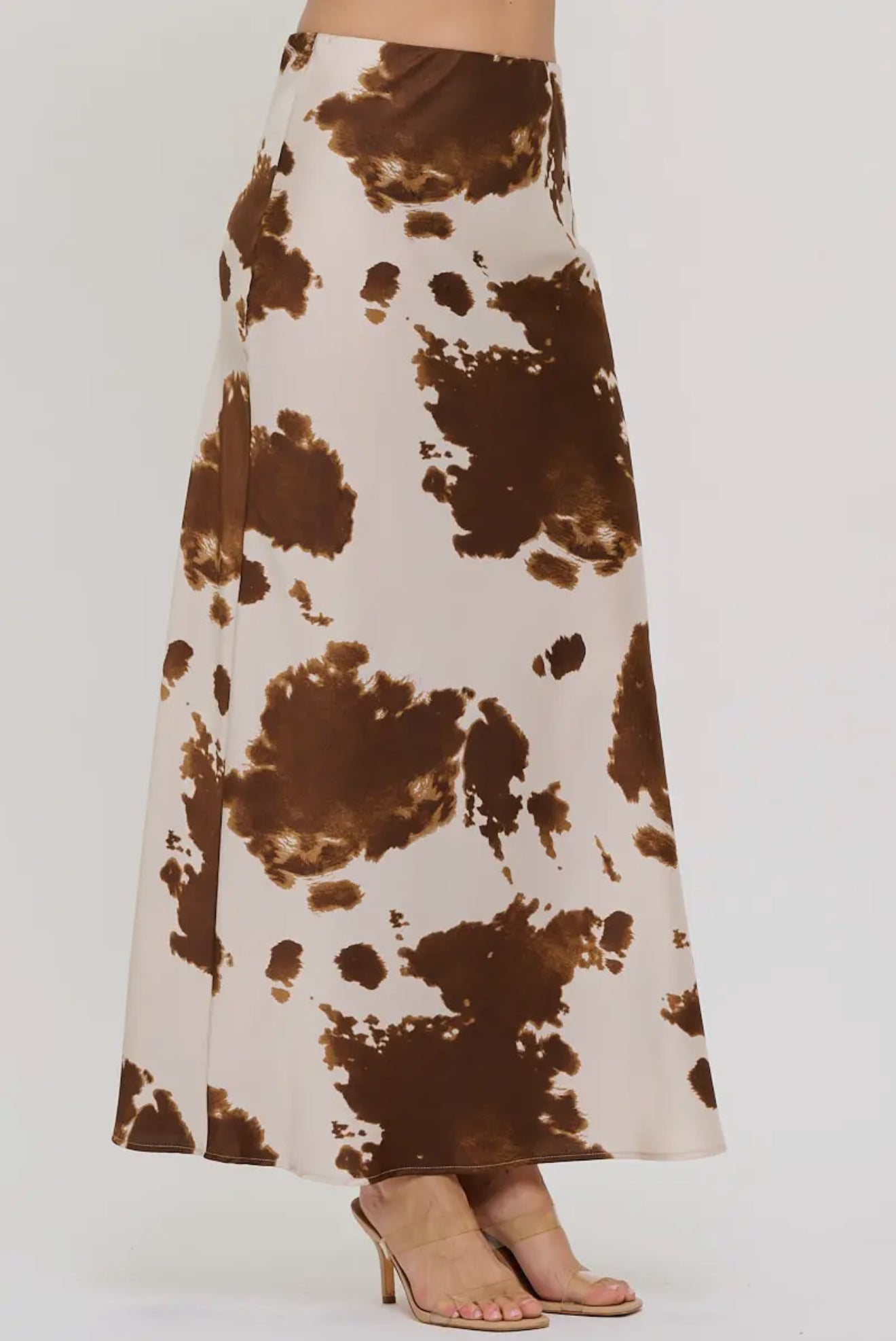 Hide Skirt - Brown