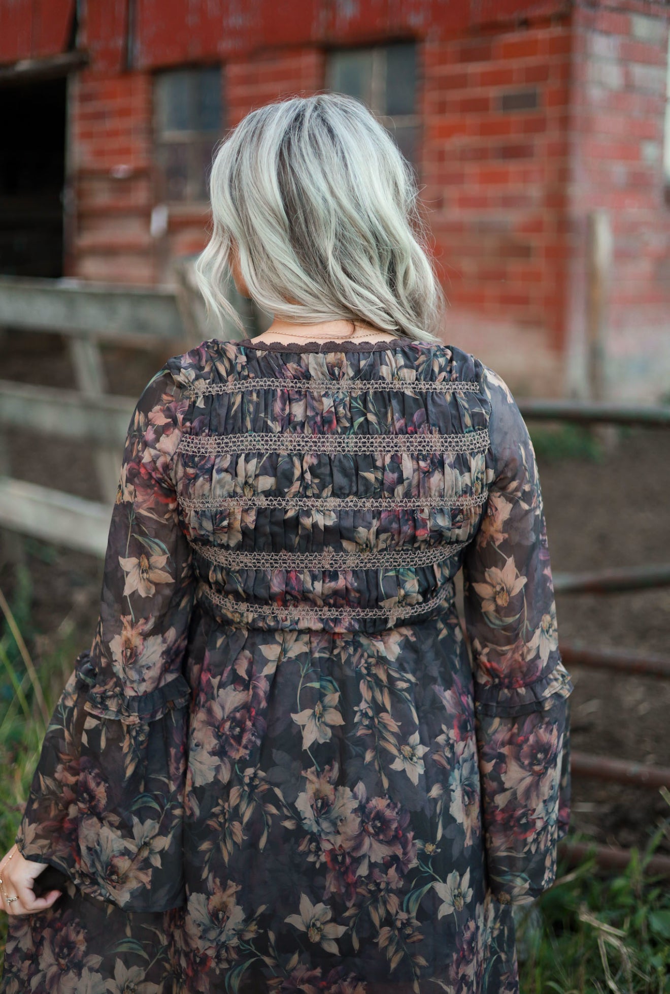 Winewood Petals Maxi Dress