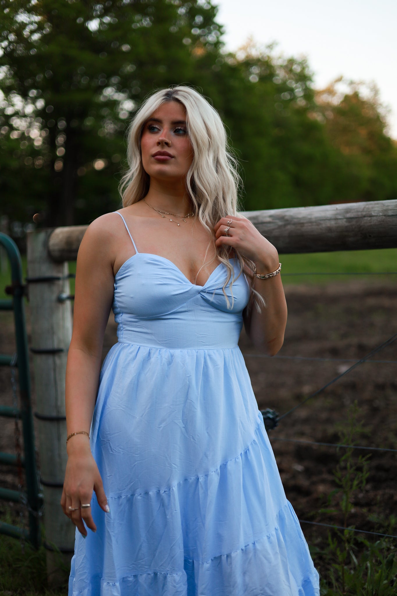 Marlowe Dress - Blue