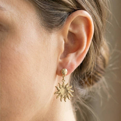 Vintage Sun Earrings