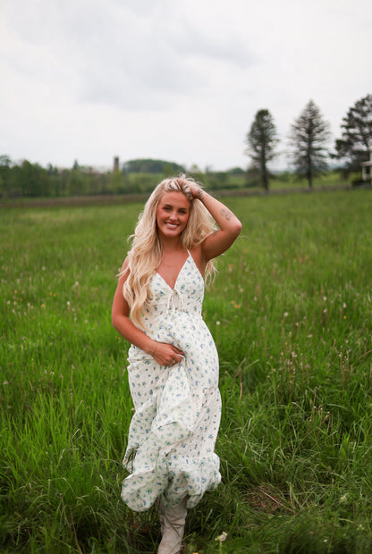 Farmstead Floral Maxi Dress