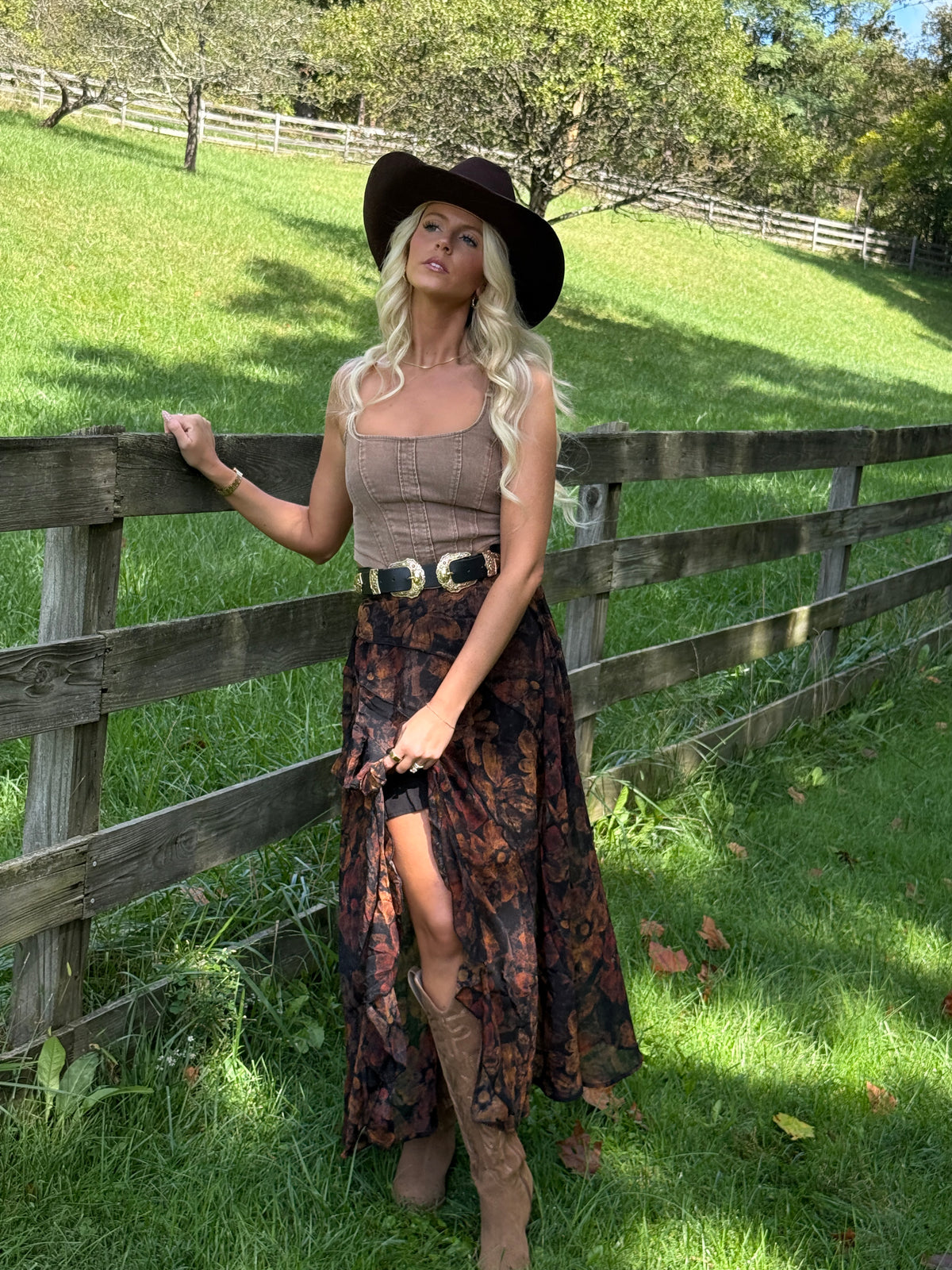 Autumn Bloom Skirt