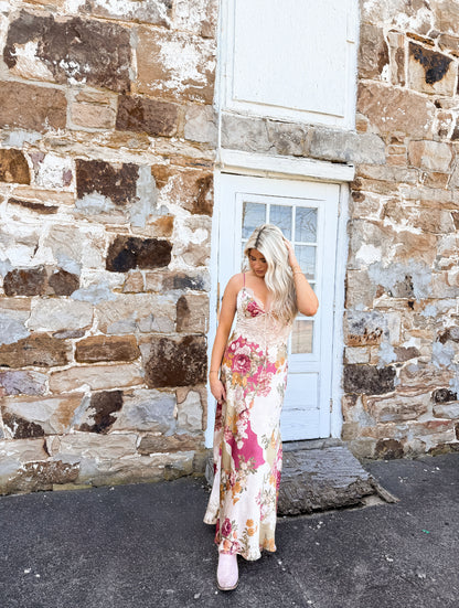 PREORDER Meadow Romance Lace Maxi Dress