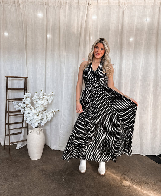 Dottie Halter Maxi Dress