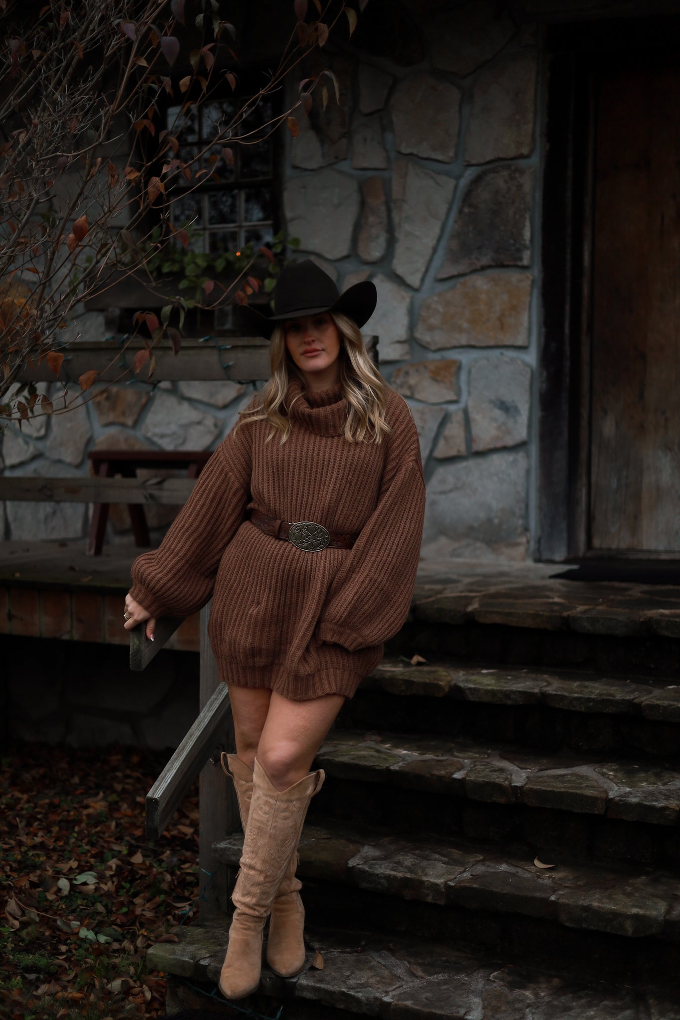 Doe Trail Knit Sweater Dress
