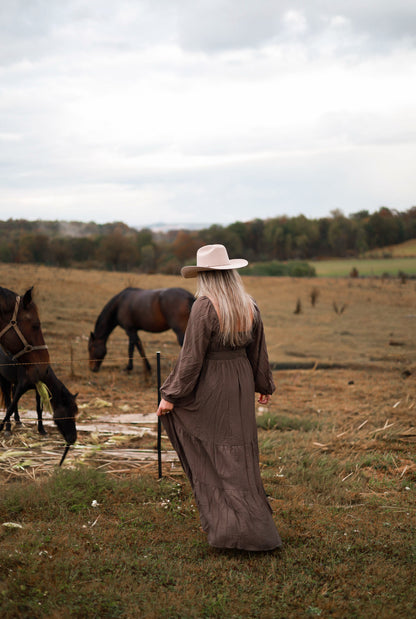Runaway Acres Lace Maxi Dress
