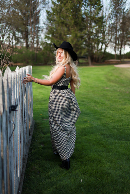 Daydream Maxi Dress - Gingham