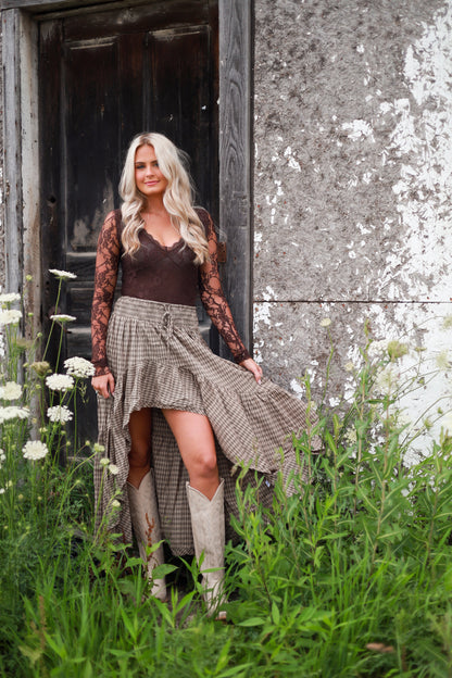 Bourbon Lace Bodysuit