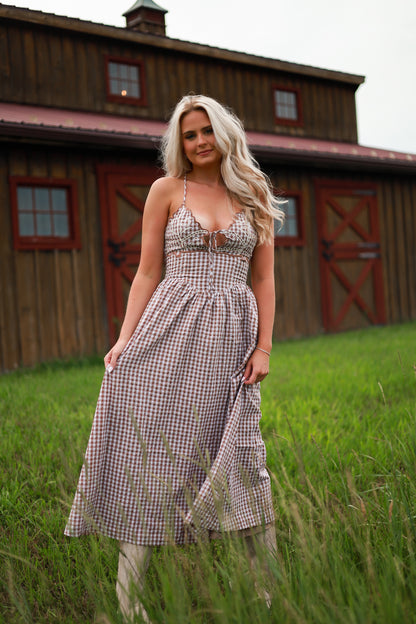 Clover Cottage Midi Dress