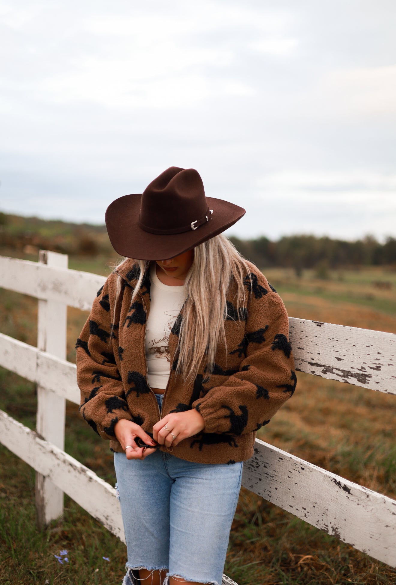 Mustang Zip Up