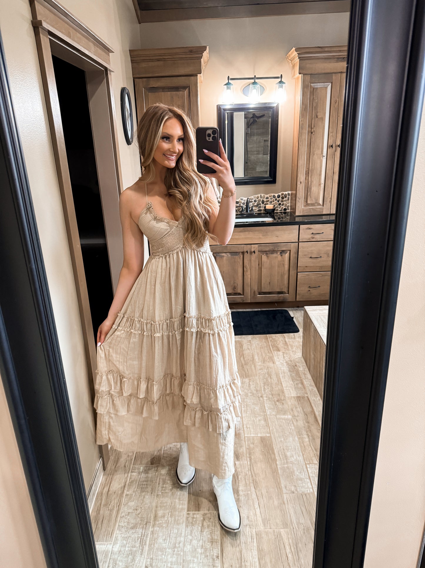 Western Shore Maxi Dress