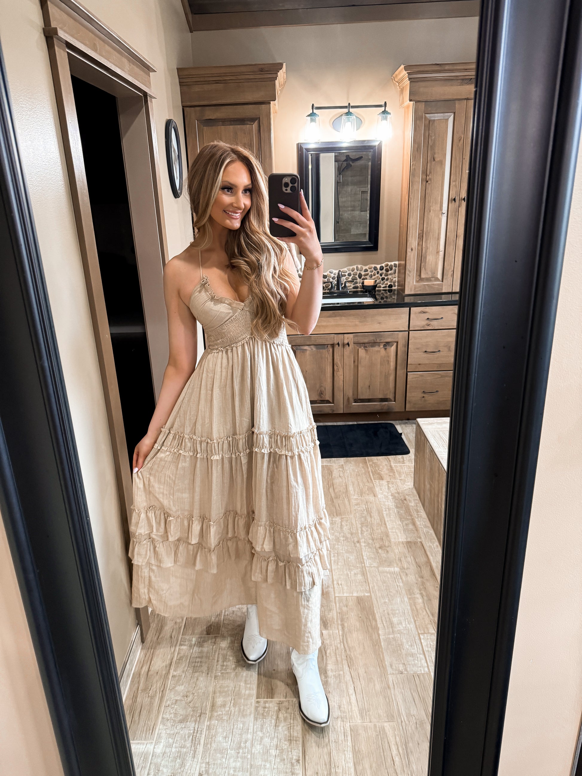 Western Shore Maxi Dress